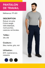 PANTALON DE TRAVAIL – Image 2