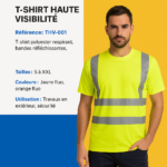 T-SHIRT HAUTE VISIBILITÉ