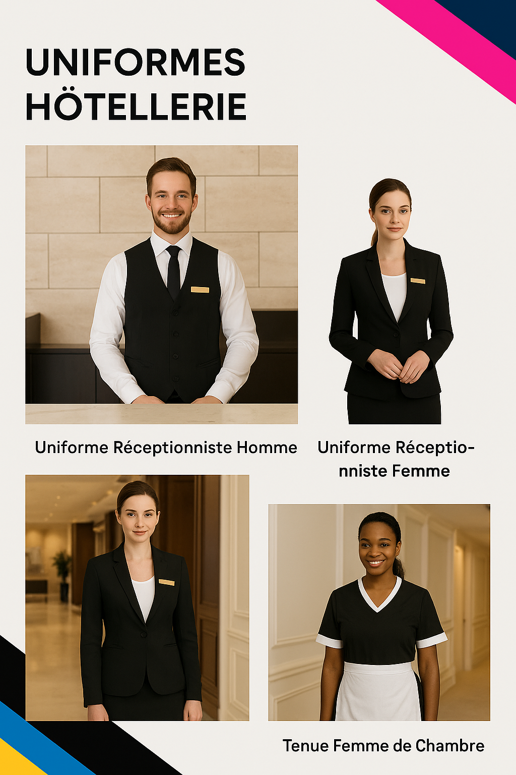 13 Uniforme réceptionniste – Image 1
