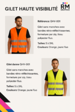 GILET HAUTE VISIBILITÉ – Image 2